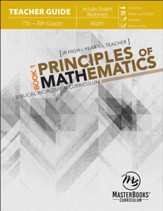 Principles of Mathematics Book 1, Teachers Guide