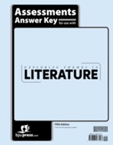 BJU Press Literature Grade 7 Assessments Answer Key: Exploring Thesemes  in Lit) Literature (5th Edition)