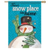 There's Snow Place Like Home, Little Tree, Snowman, Flag, Large
