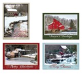 Grist Mill Christmas Cards, Box of 12 (KJV)