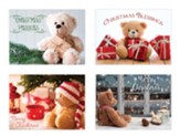 Teddy Bears Christmas Cards, Box of 12 (KJV)