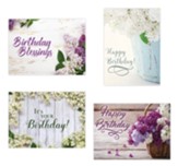 Birthday Lilacs, Box of 12 cards