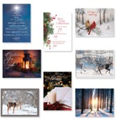 Christmas Blessings, Assorted Christmas Cards, Box of 24, KJV