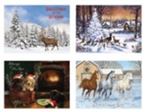 Woodland Christmas, Assorted Christmas Cards, Box of 12, KJV