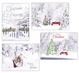 Winter Wonderland, Box of 12 Assorted Christmas Cards (KJV)