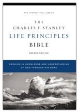 NIV Charles F. Stanley Life Principles Bible, 2nd Edition, Comfort Print--hardcover