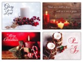 Peaceful Christmas, Box of 12 Assorted Christmas Cards (KJV)
