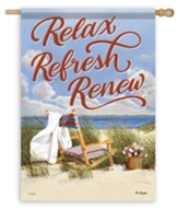 Relax Refresh Renew Flag, Large