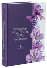 NLT Devotional Bible for Women--hardcover, purple