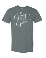 Glory and Grace Shirt, Gray, Large