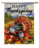 Thanksgiving Turkey, Large Flag