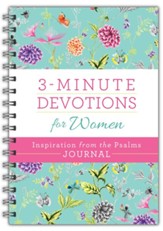 3-Minute Devotions for Women: Inspiration from the Psalms Journal
