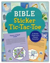 Bible Sticker Tic-Tac-Toe: A Sticky Twist on a Classic Favorite!
