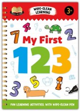 Help with Homework My First 123: Fun  Learning Activities with Wipe-Clean Pen