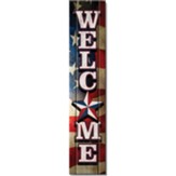 Welcome With Star, Porch Sign
