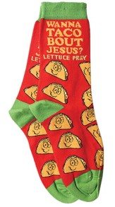 Wanna Taco Bout Jesus Socks