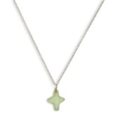 Seaglass Cross Necklace