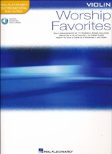 Worship Favorites (Violin)- Book and Online Access
