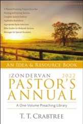Zondervan 2022 Pastor's Annual: An Idea and Resource Book