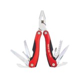 Man Of God, 1 Timothy 6:11, 14-in-1 Multi-Tool Pliers, Red