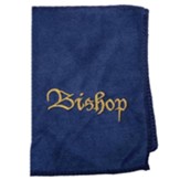 Bishop Pastor Towel, Microfiber, Navy