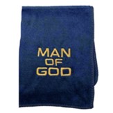 Man of God Pastor Towel, Microfiber, Navy