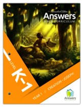 Answers Bible Curriculum: K-1 Homeschool Student Book Year 1  - Slightly Imperfect