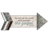 Go Into All the World, Pathways Arrow Magnet