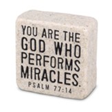 You Are The God Who Performs Miracles, Scripture Stone