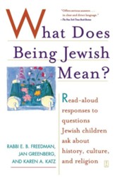 What Does Being Jewish Mean?:  Read-Aloud Responses to Questions Jewish Children Ask About History, Culture, and Religion