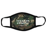 Stand Strong Camo Face Mask