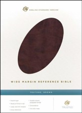 ESV Wide Margin Reference Bible (TruTone, Brown), Imitation Leather