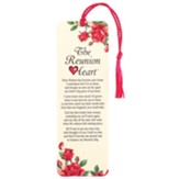 The Reunion Heart Bookmark, with Tassel