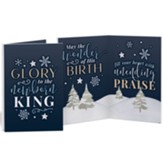 Glory To The New Born King Folded Plaque