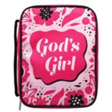 God's Girl Canvas Bible Cover, Large