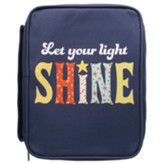 Shine Canvas Bible Cover, Large