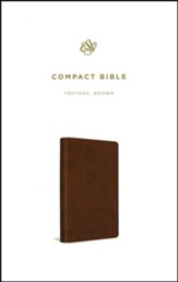 ESV Compact Bible, TruTone Imitation Leather, Brown
