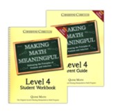 Making Math Meaningful Level 4 Student Workbook & Parent Guide Bundle (2022 Edition)