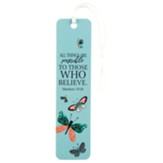 All Things Are Possible Bookmark, with Tassel