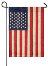 Tea Stained American Flag, Small