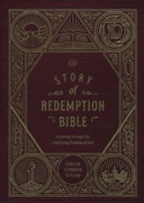 ESV Story of Redemption Bible: A Journey through the Unfolding Promises of God (TruTone, Brown)