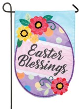 Easter Blessings, Easter Egg, Flag, Small