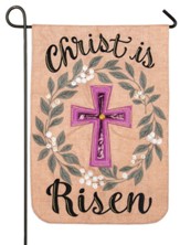 Christ is Risen, Easter Egg, Flag, Small