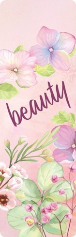 Beauty - Designer Fabric Bookmark