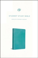 ESV Student Study Bible, Trutone, Turquoise - Imperfectly Imprinted Bibles