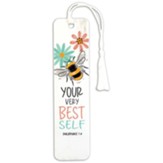 Bee Your Very Best Self Bookmark, with Tassel