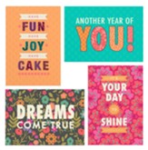 Joy Birthday Cards with Scripture, Box of 12