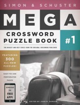 Simon & Schuster Mega Crossword  Puzzle Book #1
