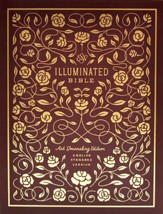 ESV Illuminated Bible, Art  Journaling Edition, Burgundy Imitation Leather