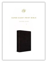ESV Super Giant Print Bible (TruTone Imitation Leather, Black)